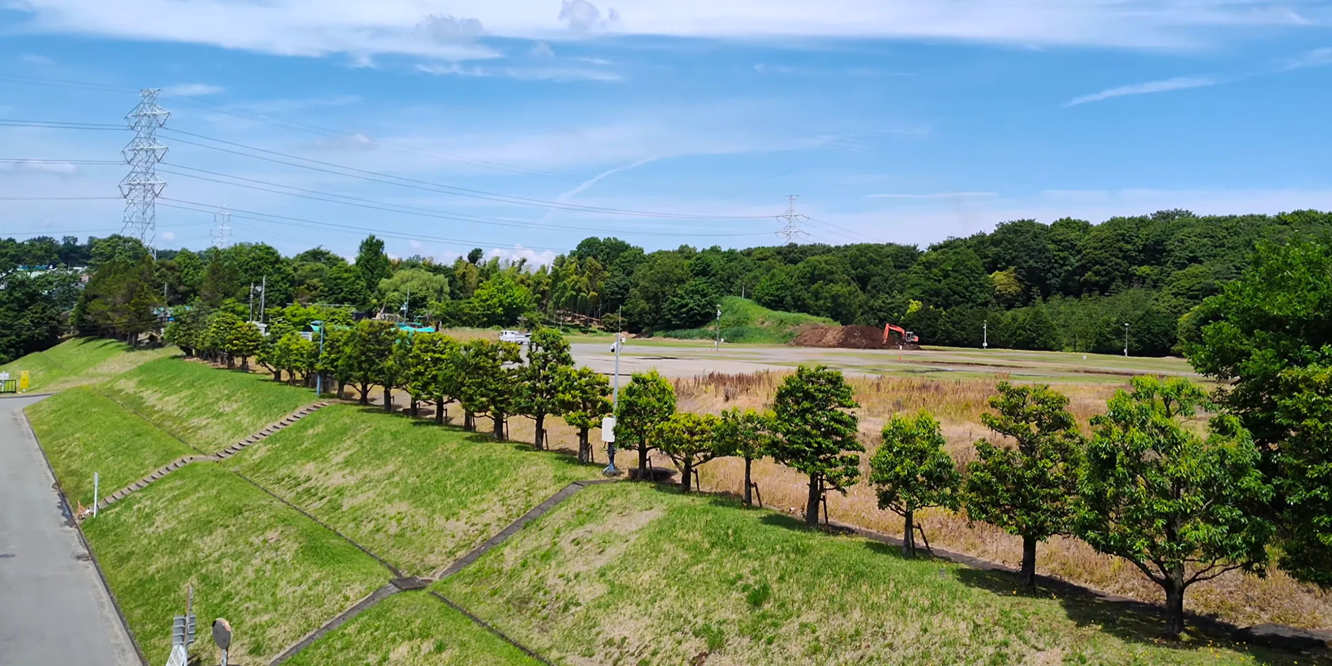 An empty field in Midoriyama Studios